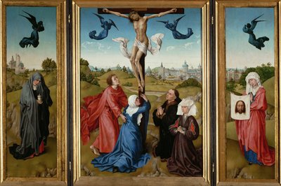 Drieluik - De kruisiging door Rogier van der Weyden